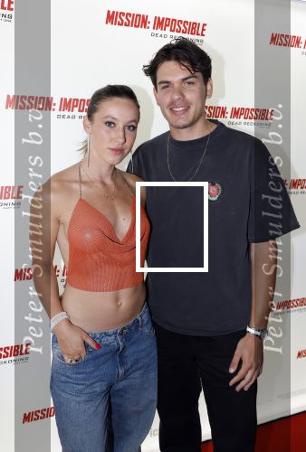 Amsterdam 10 juli 2023
Premiere Mission Impossible in Pathe Arena .
Suzanne Schulting en haar vriend Sam v Royen