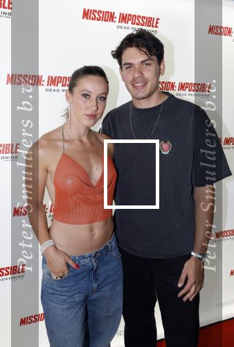 Amsterdam 10 juli 2023
Premiere Mission Impossible in Pathe Arena .
Suzanne Schulting en haar vriend Sam v Royen