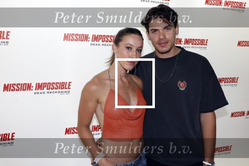 Amsterdam 10 juli 2023
Premiere Mission Impossible in Pathe Arena .
Suzanne Schulting en haar vriend Sam v Royen