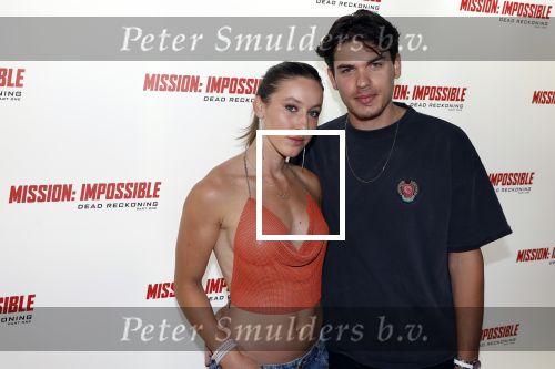 Amsterdam 10 juli 2023
Premiere Mission Impossible in Pathe Arena .
Suzanne Schulting en haar vriend Sam v Royen