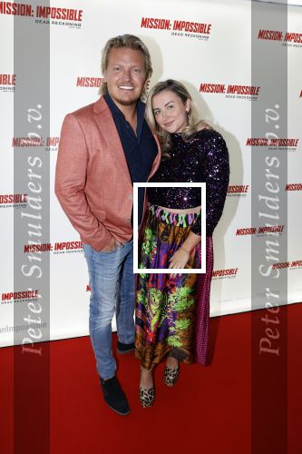 Amsterdam 10 juli 2023
Premiere Mission Impossible in Pathe Arena .
Thomas Berge met zijn vriendin Elianne