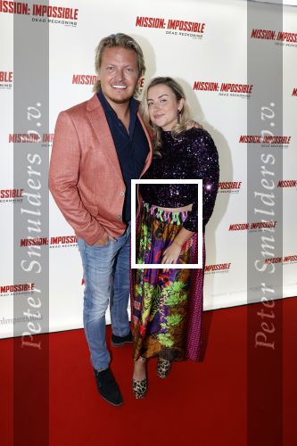 Amsterdam 10 juli 2023
Premiere Mission Impossible in Pathe Arena .
Thomas Berge met zijn vriendin Elianne