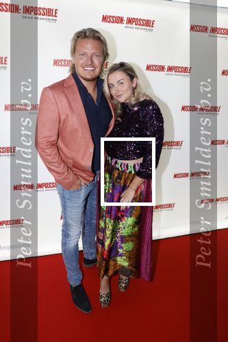 Amsterdam 10 juli 2023
Premiere Mission Impossible in Pathe Arena .
Thomas Berge met zijn vriendin Elianne