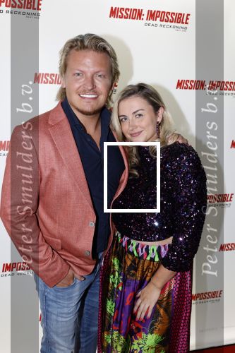 Amsterdam 10 juli 2023
Premiere Mission Impossible in Pathe Arena .
Thomas Berge met zijn vriendin Elianne