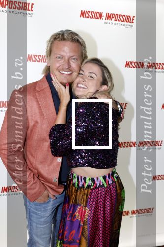 Amsterdam 10 juli 2023
Premiere Mission Impossible in Pathe Arena .
Thomas Berge met zijn vriendin Elianne