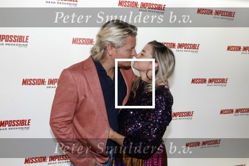 Amsterdam 10 juli 2023
Premiere Mission Impossible in Pathe Arena .
Thomas Berge met zijn vriendin Elianne