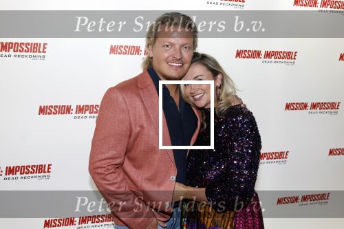 Amsterdam 10 juli 2023
Premiere Mission Impossible in Pathe Arena .
Thomas Berge met zijn vriendin Elianne