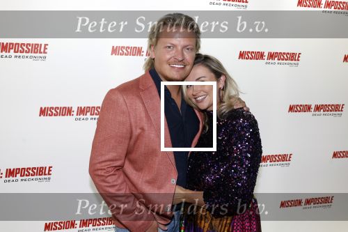 Amsterdam 10 juli 2023
Premiere Mission Impossible in Pathe Arena .
Thomas Berge met zijn vriendin Elianne
