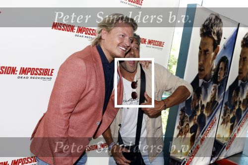 Amsterdam 10 juli 2023
Premiere Mission Impossible in Pathe Arena .
Thomas Berge en Tommie Christiaan