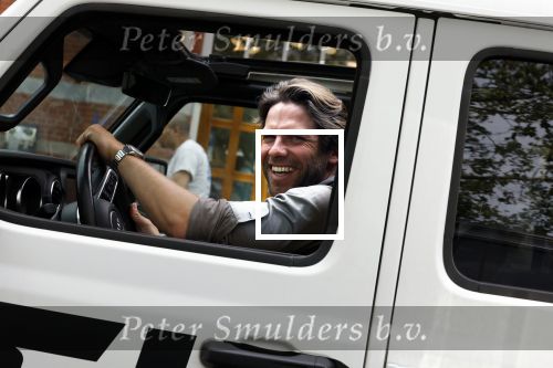 Amsterdam 11 juli 2023
Thomas v d Vlugt in zijn jeep met reclame voor First Energy Gum waarvan Thomas Mede eigenaar is.