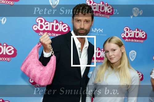 Amsterdam 18 juli 2023
Premiere Barbie in Tuschinski. Timur Perlin en dochter Nike Perlin