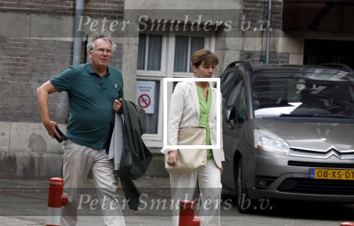 Amsterdam 22 juli 2023
Tom Egbers en zijn vrouw Janke Dekker winkelend in Amsterdam zuid. Ze waren oa bij Suit supply en de Joffers.