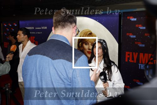 Amsterdam 8 juli 2024
Premiere Fly met to the moon in pathe Arena. Anna Nooshin en Thijs Boermans
