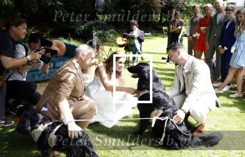 Arnhem 7 juli 2024
Annemarie Bruning en Frits Maeijer trouwen . Hun honden moeder en zoon zijn de getuigen . Marlayne Sahupala in de BAB en zingt verschillende liedjes .