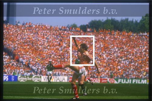1988 Europees Kampioenschap voetbal
Nederland-Ierland 1-0
Gerrie Muhren
PETER SMULDERS BV