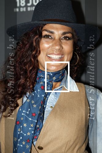 Hilversum 16 juli 2024
Premiere Twisters in bioscoop in Hilversum. Chimene v Oosterhout met een kennis
