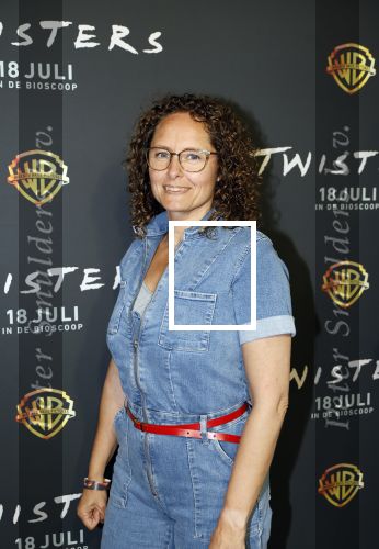 Hilversum 16 juli 2024
Premiere Twisters in bioscoop in Hilversum. Esther v d Voort met dochter