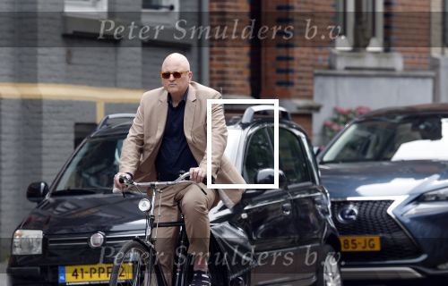 Amsterdam 9 juli 2024
Felix Rottenberg op de fiets in Amsterdam zuid.