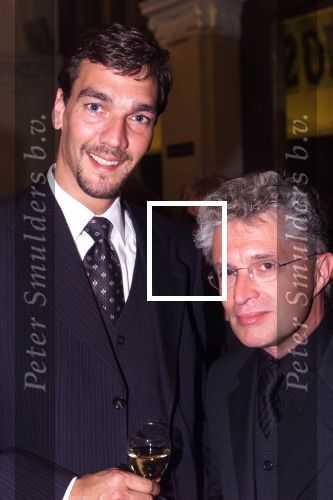 Haarlem 22-10-1999

Premiere Hans Boskamp

Jacques d Ancona  met zijn vriend.
Peter Smulders bv