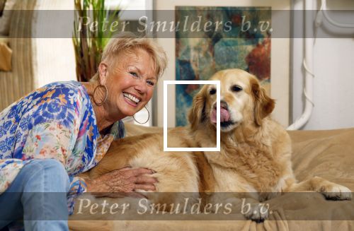 Naarden 12 juli 2024
Loeki Knol thuis met haar hond.