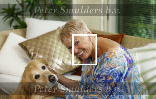 Naarden 12 juli 2024
Loeki Knol thuis met haar hond.