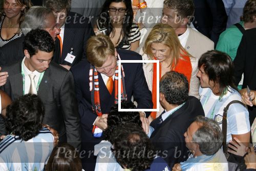 Frankfurt 21 juni 2006
Nederland tegen Argentinie tijdens de wk 2006 in duitsland.
Diego Maradona ontmoet Prinses Maxima en Prins Willem Alexander.
Peter Smulders bv