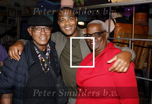 Amsterdam 15 juli 2024
Nino Wilkes en Leontine Ruiters bij Boom Boom Chicago.. Patrick Kluivert met zijn vader en stiefmoeder
