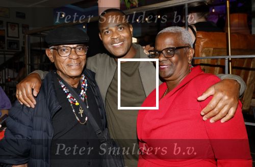 Amsterdam 15 juli 2024
Nino Wilkes en Leontine Ruiters bij Boom Boom Chicago.. Patrick Kluivert met zijn vader en stiefmoeder