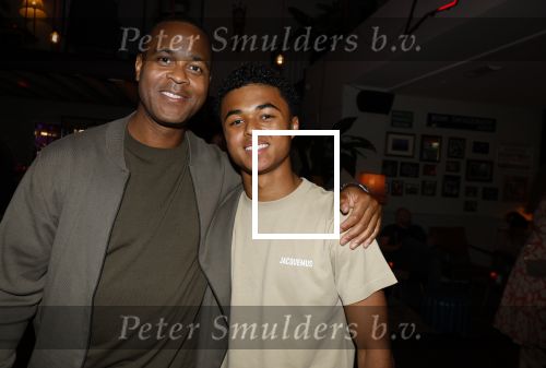 Amsterdam 15 juli 2024
Nino Wilkes en Leontine Ruiters bij Boom Boom Chicago.. Patrick Kluivert met zijn zoon Shane Kluivert