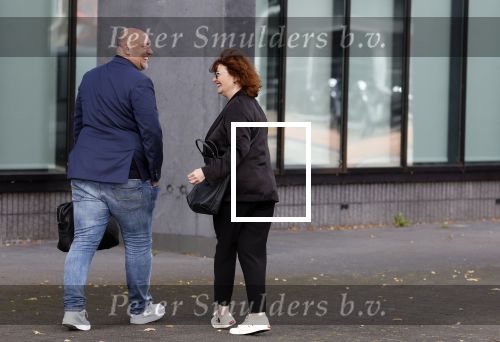 Lelystad 16 juli 2024
Patty Harpenau komt samen met haar advocaat de rechtbank van Lelystad uit.