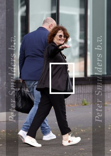 Lelystad 16 juli 2024
Patty Harpenau komt samen met haar advocaat de rechtbank van Lelystad uit.