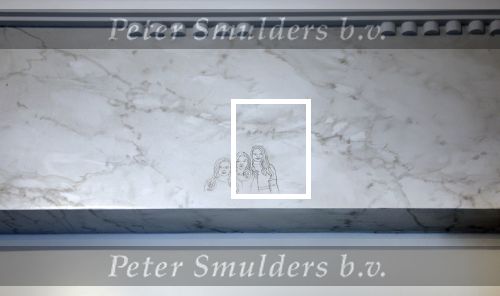 Den Haag 16 juli 2024
Binnen kijken in paleis Noordeinde en de koninklijke stallen die weer open gaan voor publiek . Prinses Amalia Prinses Alexia en Prinses Ariana in de muur verwerkt