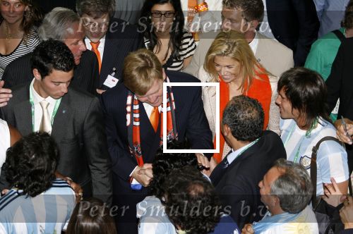 Frankfurt 21 juni 2006
Nederland tegen Argentinie tijdens de wk 2006 in duitsland.
Diego Maradona