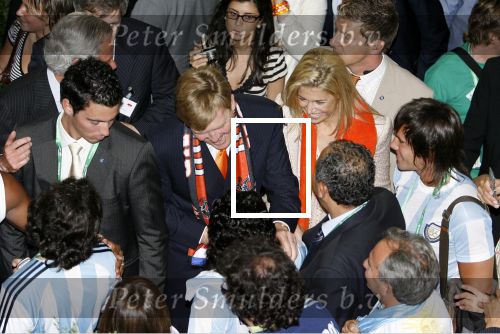 Frankfurt 21 juni 2006
Nederland tegen Argentinie tijdens de wk 2006 in duitsland.
Diego Maradona