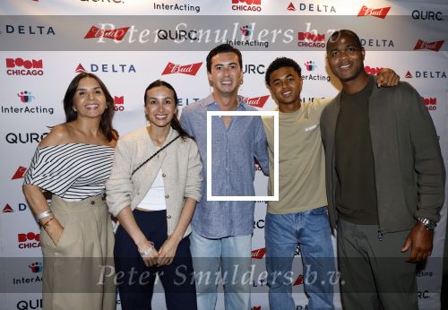 Amsterdam 15 juli 2024
Nino Wilkes en Leontine Ruiters bij Boom Boom Chicago.. Aanwezig oa Patrick Kluivert Rossana Kluivert Demi Wilkes en Shane Kluivert