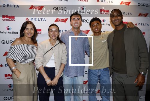 Amsterdam 15 juli 2024
Nino Wilkes en Leontine Ruiters bij Boom Boom Chicago.. Aanwezig oa Patrick Kluivert Rossana Kluivert Demi Wilkes en Shane Kluivert