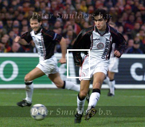 Rotterdam, 20 december 1998
Feyenoord-AJAX, eindstand 1-1
Dani op de achtergrond Danny Blind