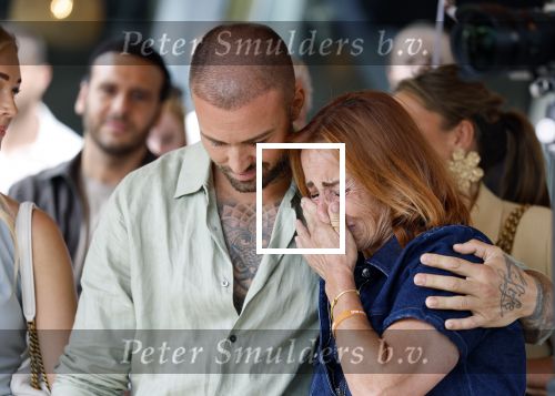 Amsterdam 13 juli 2025
Presentatie boek Dave Roelvink bij restaurant de Bosbaan . Aanwezig oa zijn vriendin Marijn Kuipers vader Dries Roelvink Honoria Roelvink Donny Roelvink en zijn moeder Lucienne Kenter.