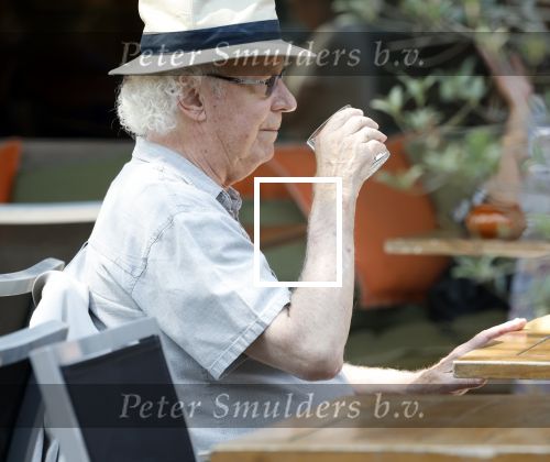 Amsterdam 1 juli 2025
Eddy Habbema met zijn vrouw op terras.