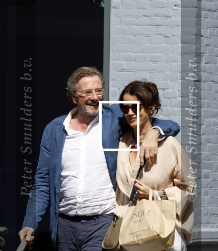 Amsterdam 17 juli 2025
Herman Heinsbroek met zijn vriendin Leontine Willemse in Amsterdam zuid.
