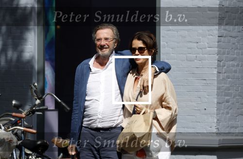 Amsterdam 17 juli 2025
Herman Heinsbroek met zijn vriendin Leontine Willemse in Amsterdam zuid.