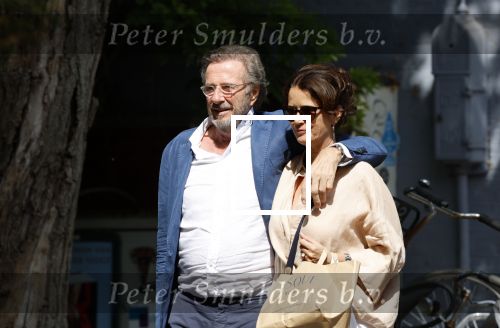 Amsterdam 17 juli 2025
Herman Heinsbroek met zijn vriendin Leontine Willemse in Amsterdam zuid.