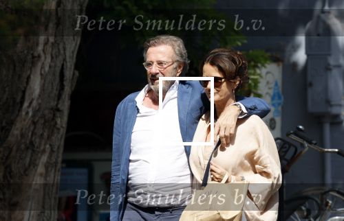 Amsterdam 17 juli 2025
Herman Heinsbroek met zijn vriendin Leontine Willemse in Amsterdam zuid.