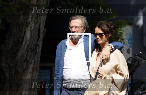 Amsterdam 17 juli 2025
Herman Heinsbroek met zijn vriendin Leontine Willemse in Amsterdam zuid.