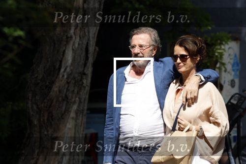 Amsterdam 17 juli 2025
Herman Heinsbroek met zijn vriendin Leontine Willemse in Amsterdam zuid.