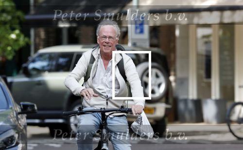 Amsterdam 15 juli 2025
Jack Spijkerman op de fiets  in Amsterdam zuid.