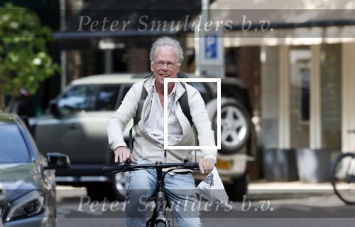 Amsterdam 15 juli 2025
Jack Spijkerman op de fiets  in Amsterdam zuid.