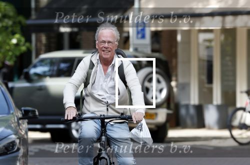 Amsterdam 15 juli 2025
Jack Spijkerman op de fiets  in Amsterdam zuid.