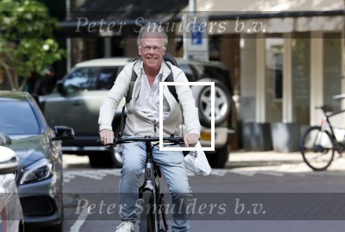 Amsterdam 15 juli 2025
Jack Spijkerman op de fiets  in Amsterdam zuid.