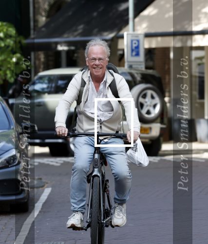 Amsterdam 15 juli 2025
Jack Spijkerman op de fiets  in Amsterdam zuid.